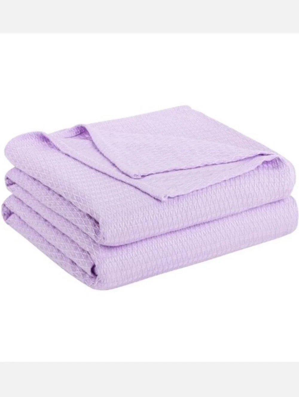 Lavender Light Purple Bamboo Cooling Blanket